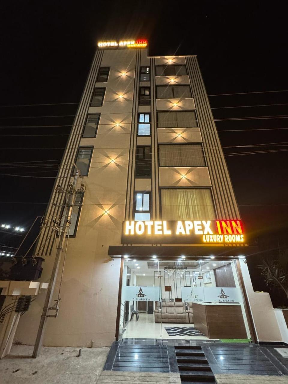 Hotel Apex Inn Hyderabad Airport Exterior photo